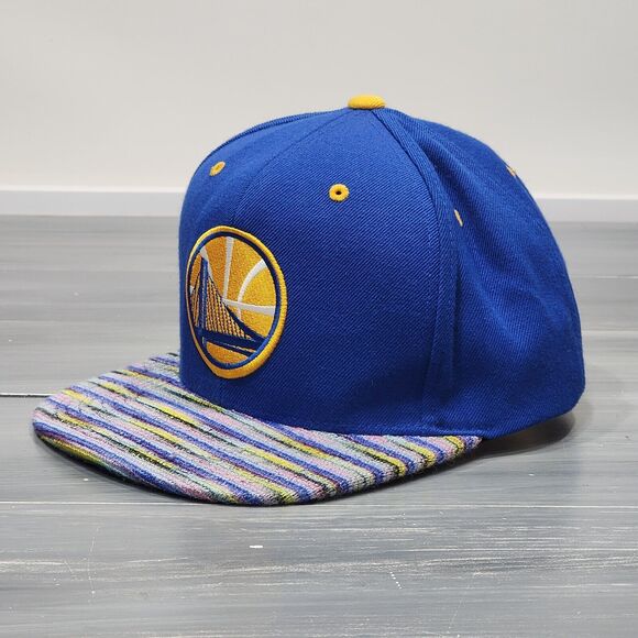 Mitchell And‎ Ness Golden State Warriors Snapback Hat Basketball One Size 2015 - Picture 12 of 12